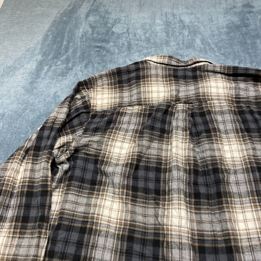 Wolverine Flannel Shirt Mens 2XL Multi Plaid Cotton Casual Button Up Outdoor - Picture 12 of 13